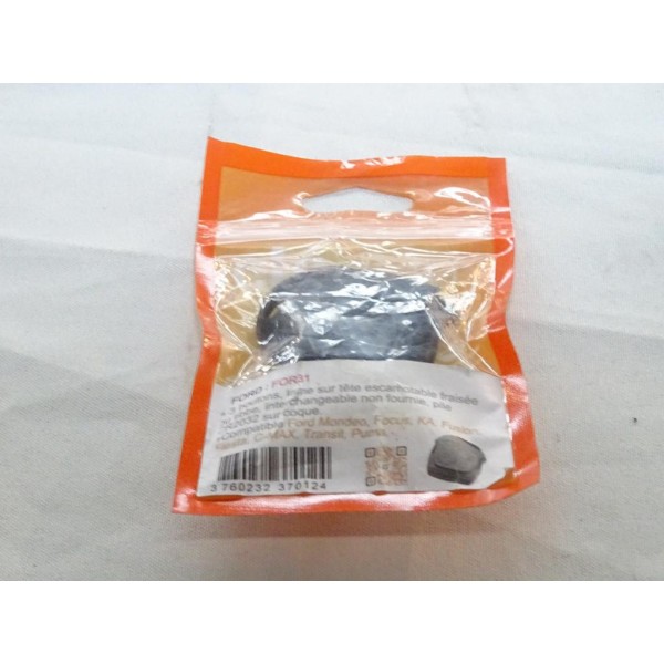 Coque clé télécommande modele 3 boutons (lame non incluse) Clé auto FOR31 pour ford mondeo focus ka fusion fiesta C-max cmax tra