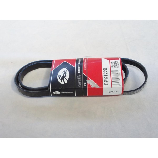 Courroie d'accessoire micro-V Gates 5PK1220 pour alfa romeo giulietta citroen berlingo mitsubishi colt peugeot 306 seat arosa sk