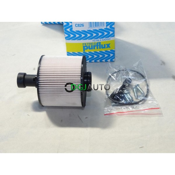Filtre à carburant gazoil Purflux C826 pour renault captur clio 4 IV kangoo 2 II dacia dokker duster lodgy logan sandero nissan 