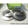 Jeu 2 disques de frein arriere plein 302mm diametre Valeo 197798 pour hyundai tucson partir de 2015 kia sportage