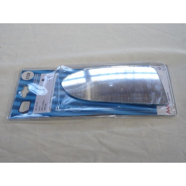 Vitre miroir glace retroviseur avant droit MAD N°3328 537175 pour opel zafira A de 1999 à 2005 