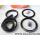 Jeu entretoises support fixation enceinte haut parleur Norauto 223684 pour alfa romeo 147 audi A2 A3 A4 A6 TT chevrolet captiva 