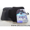 Ensemble 4 tapis de sol sur mesure avant et arriere Norauto 2195692 pour renault espace 4 IV partir de 11/2002