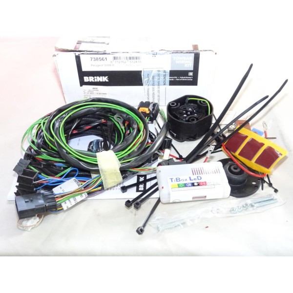 Faisceau electrique attelage attache remorque 7 poles multiplexé Bosal 738561 pour peugeot 3008 partir de 2016 