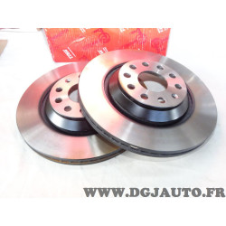 Jeu 2 disques de frein avant ventilé 310mm diametre TRW DF4754 pour audi A3 TT Q2 Q3 cupra formentor seat leon 3 III tarraco sko