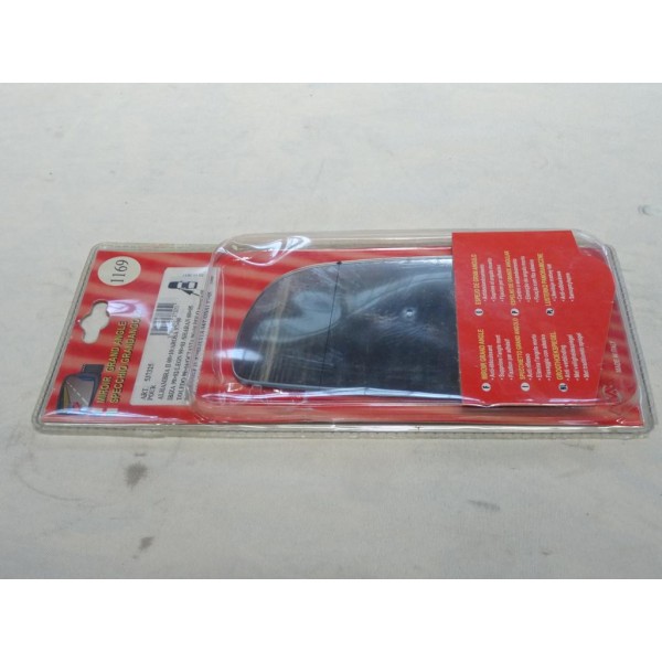 Vitre miroir glace grand angle retroviseur avant gauche MAD N°1169 537325 pour seat alhambra 2 II arosa de 1997 à 2000 ibiza de 