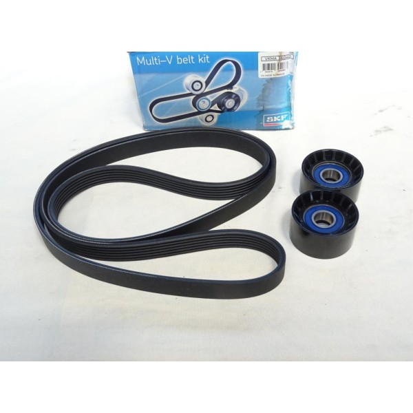 Ensemble 2 galets + courroie accessoire 6PK1778 SKF VKMA36040 pour renault avantime espace 3 III laguna 2 II velsatis 2.2DCI 2.2