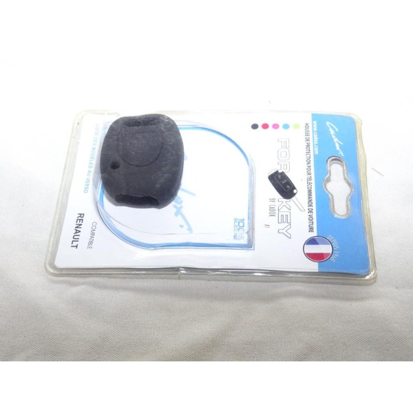 Housse etui noir coque de clé télécommande modele 1 bouton Cadox 790005N S-REN10S pour renault master dacia 