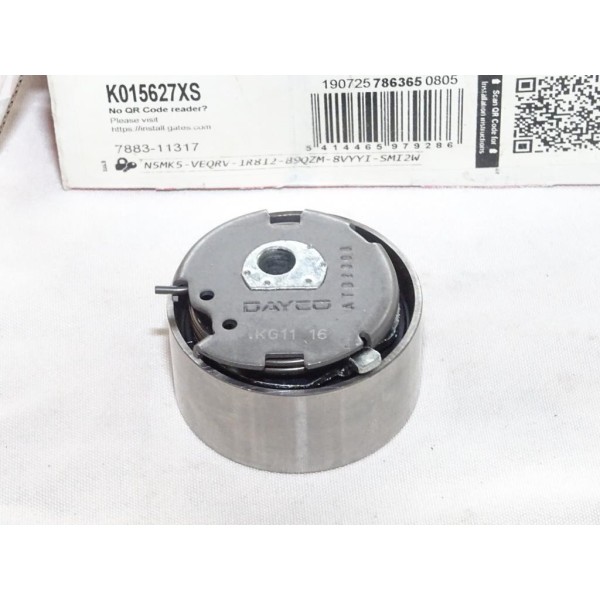 Galet tendeur courroie de distribution (non incluse) Gates K015627XS pour alfa romeo mito fiat palio strada punto 2 II panda 2 3