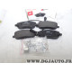 Jeu 4 plaquettes de frein avant montage lucas Ferodo FDB1787 pour fiat croma 2 II partir de 2005