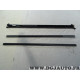 Jeu 2 barres de toit metal acier (juste les barres) longueur 108 centimetres Thule 760 760000