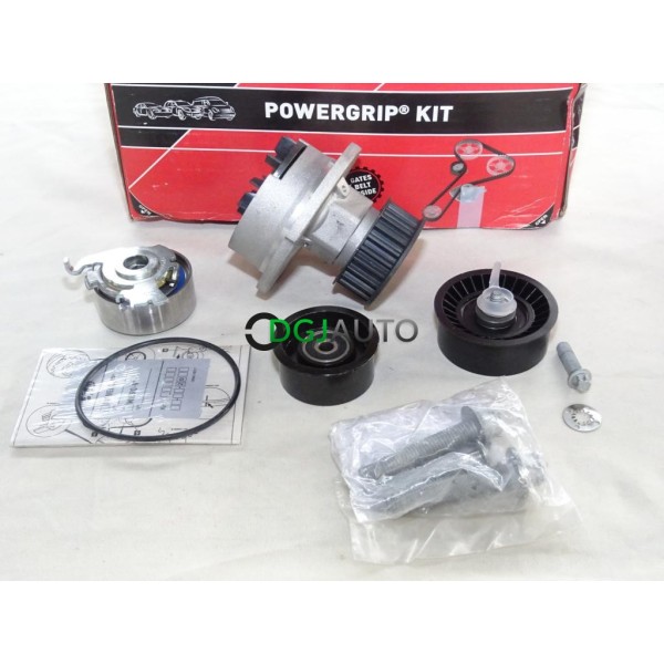 Kit distribution galet tendeur + enrouleurs + pompe à eau (courroie non incluse) Gates KP25499XS-1 pour opel zafira A astra G co