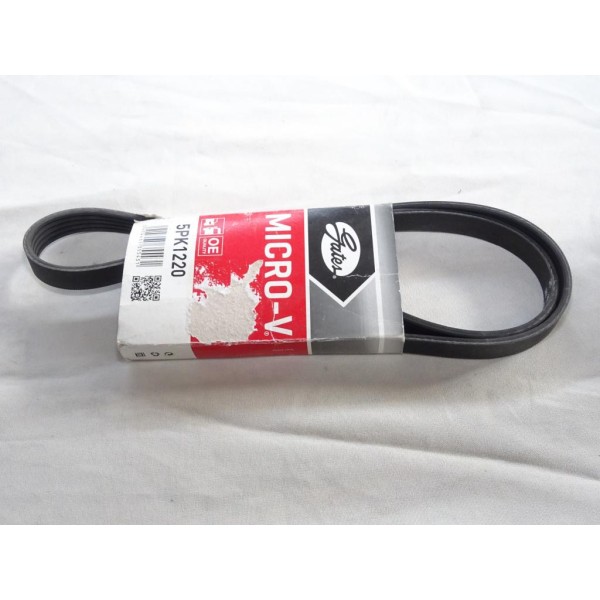 Courroie accessoire micro-V Gates 5PK1220 pour alfa romeo giulietta citroen berlingo 1 mitsubishi colt peugeot 306 seat arosa sk