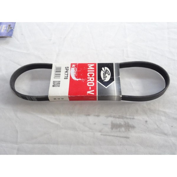 Courroie accessoire micro-V Gates 5PK778 pour peugeot 106 alfa romeo mito citroen AX saxo ZX fiat 500 500L panda 3 III punto evo