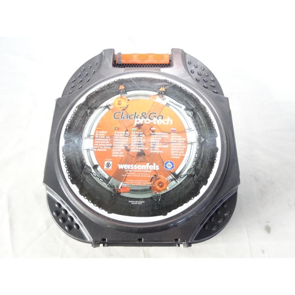 Jeu chaines neige Weissenfels 14 NM44140STD002 clack & go pro-tech pour pneu roue jante 245/50/17 245/55/17 245/50/18 265/40/18 