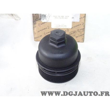 Couvercle cloche filtre à huile Triclo ADE03839 03839 pour citroen berlingo 1 2 I II xsara dont picasso C2 C3 C4 C5 jumpy 2 II n