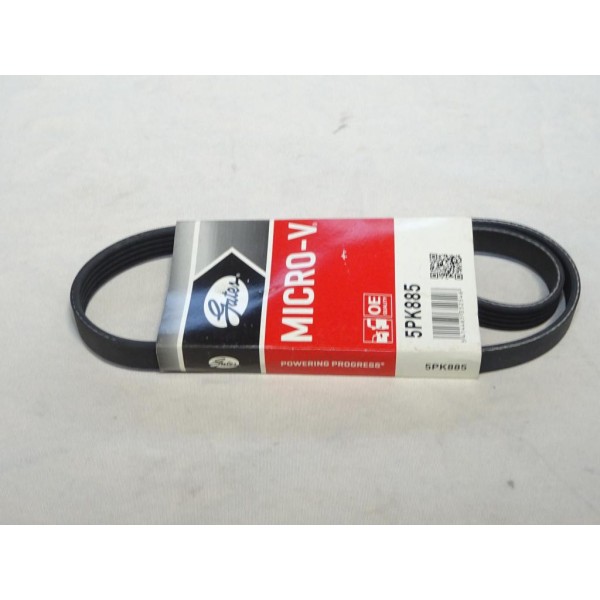 Courroie d'accessoire micro-V horizon Gates 5PK885 pour volvo 340 360 fiat croma fiorino uno ford mondeo 1 2 I II fiesta 4 IV la