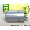 Filtre à carburant gazoil Mann filter WK829 pour audi A2 1.2TDI 1.4TDI 1.2 1.4 TDI diesel
