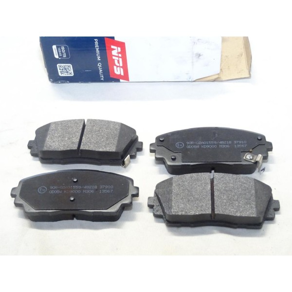 Jeu 4 plaquettes de frein avant montage mando NPS K360A25 pour kia picanto 2 II partir de 2011 