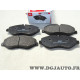 Jeu 4 plaquettes de frein avant montage Brembo Ferodo FVR4375 pour mercedes vito W447 classe V