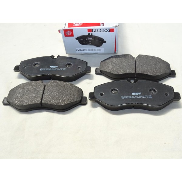 Jeu 4 plaquettes de frein avant montage Brembo Ferodo FVR4375 pour mercedes vito W447 classe V 