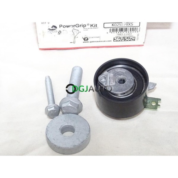 Galet tendeur courroie de distribution (non incluse) Gates K025578XS pour renault kangoo 1 2 I II clio 2 3 4 II III IV megane 2 