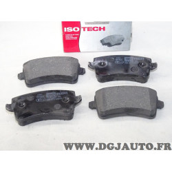 Jeu 4 plaquettes de frein arriere montage TRW Isotech IBP1031 pour audi A4 A5 Q5