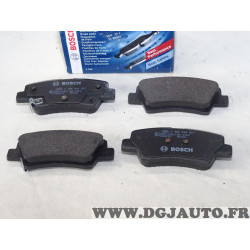 Jeu 4 plaquettes de frein montage akebono Bosch BP1478 0986494557 pour dodge attitude hyundai sonata grandeur accent velosteri20