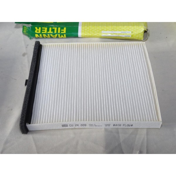 Filtre d'habitacle interieur Mann filter CU24009 pour mazda 3 BM BN 6 GJ GL CX5 KE GH KF 