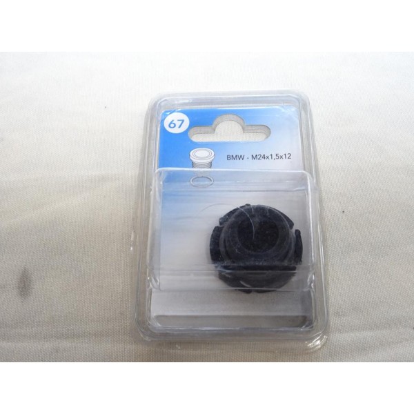 Bouchon vidange carter huile dimension 24x1.5x12 Norauto N°67 pour BMW serie 1 2 3 4 5 I II III IV V F07 F10 F11 F20 F21 F22 F23