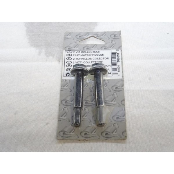 Pack 2 vis boulons fixation tuyau tube silencieux echappement Bosal 258-794 pour opel astra F G calibra corsa B tigra A kadett E