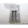 Pack 2 vis boulons fixation tuyau tube silencieux echappement Bosal 258-794 pour opel astra F G calibra corsa B tigra A kadett E