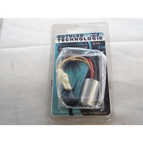 Module anti erreur canbus Autoled 0111 pour ampoule LED T10 W5W 