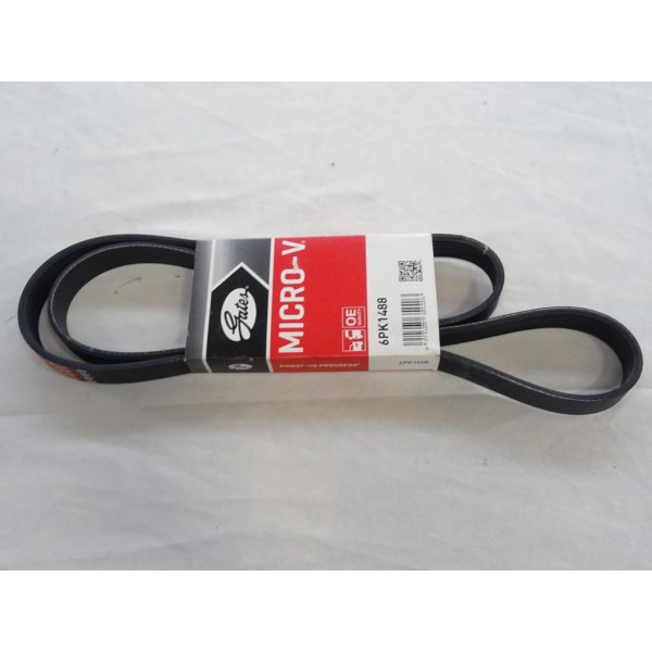 Courroie accessoire Gates 6PK1488 pour citroen C4 aircross mitsubishi lancer 8 VIII ASX peugeot 4008 toyota corolla 8 VIII diese