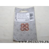 Lot 4 ecrous M8 fixation tuyau echappement Bosal 258028 pour pour divers véhicules fiat alfa romeo lancia citroen peugeot merced