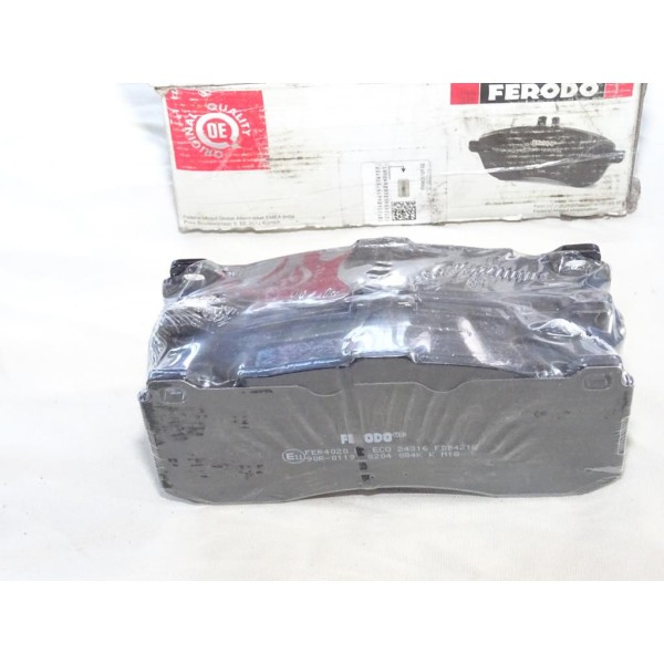 Jeu 4 plaquettes de frein avant montage brembo Ferodo FDB4218 pour BMW serie 1 3 E81 E82 E88 E90 E91 E92 E93 mini cooper R56 