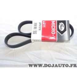 Courroie d'accessoire Gates 6PK1078 pour alfa romeo 145 146 147 156 GTV spider audi A1 A2 A4 BMW serie 7 8 E31 E32 citroen berli