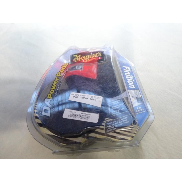 Blister 2 tampons polissage protection finition Meguiars 763415 DA power pads 
