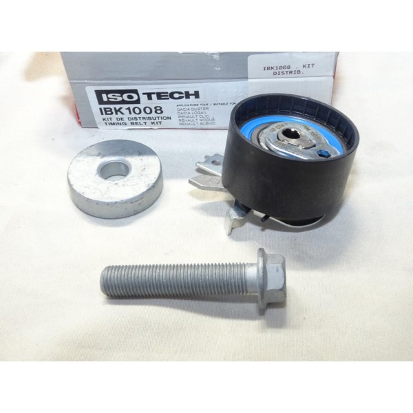 Galet tendeur courroie de distribution (non incluse) Isotech IBK1008 pour dacia dokker duster lodgy logan sandero mercedes citan