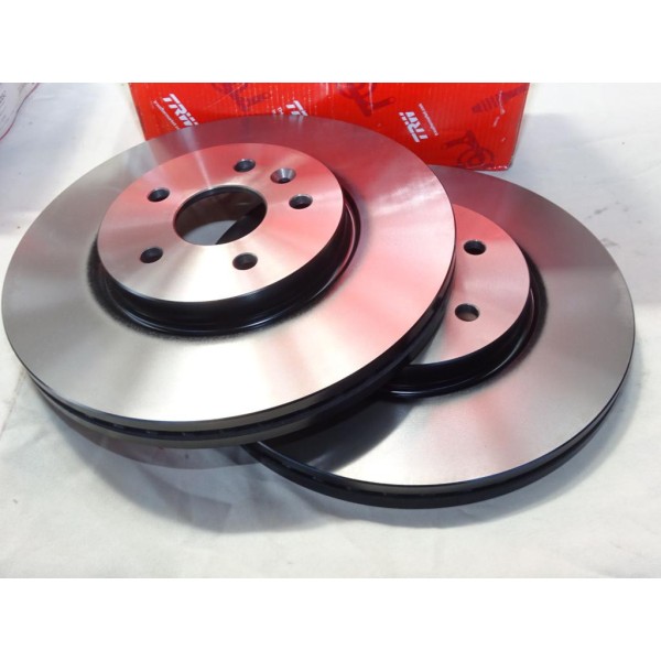 Jeu 2 disques de frein avant ventilé 300mm diametre TRW DF6629 pour opel mokka chevrolet trax 
