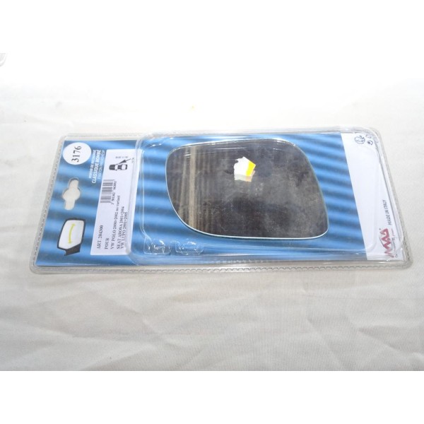 Vitre miroir glace retroviseur avant droit MAD 3176 204300 pour volkswagen polo (pas break) de 2000 à 2002 lupo de 2001 à 2005 s