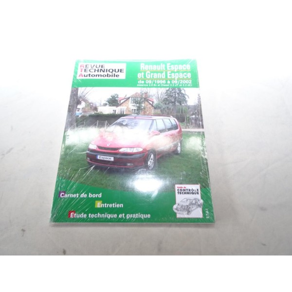 RTA revue technique automobile livre documentation entretien conduite etude technique CIP 603.2 pour renault espace 3 III de 199