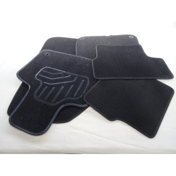 Jeu 4 tapis de sol avant et arriere sur mesure Norauto 2328912 pour peugeot 308 dont SW de 08/2013 à 05/2017 