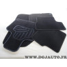 Jeu 4 tapis de sol avant et arriere sur mesure Norauto 2328912 pour peugeot 308 dont SW de 08/2013 à 05/2017