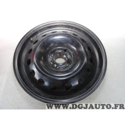 Jante tole acier 6x16 ET43 16" 16 pouces 4x100 MWD MWD16082 pour renault clio 3 III de 2005 à 2014