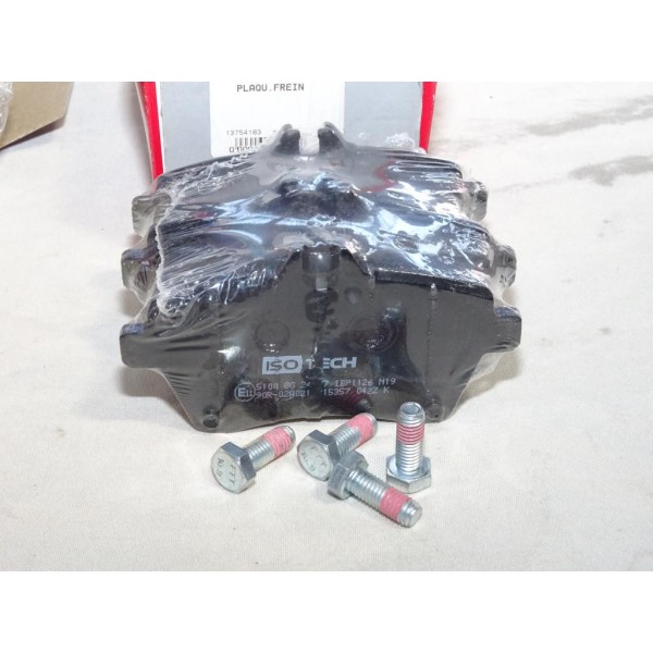 Jeu 4 plaquettes de frein avant montage lucas Isotech IBP1126 pour mercedes classe A B W169 W245 