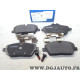Jeu 4 plaquettes de frein avant montage girling Bosch 0986494588 BP1030 pour BMW serie 1 2 3 F45 E81 E82 E87 E88 mini clubman on