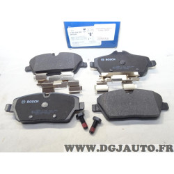 Jeu 4 plaquettes de frein avant montage girling Bosch 0986494588 BP1030 pour BMW serie 1 2 3 F45 E81 E82 E87 E88 mini clubman on