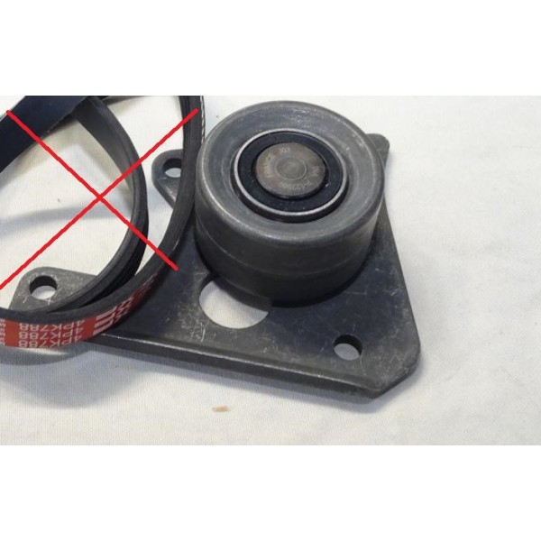 Galet enrouleur courroie de distribution (non incluse) INA 530009610 pour citroen C15 xantia berlingo xsara jumper jumpy fiat du