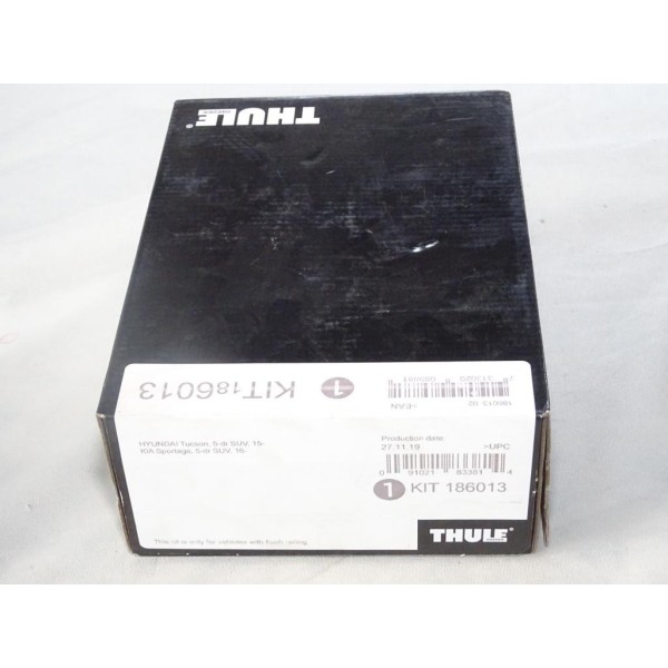 Kit pieds fixation barre de toit KIT 186013 Thule KIT186013 pour hyundai tucson partir de 2015 kia sportage partir de 2016 